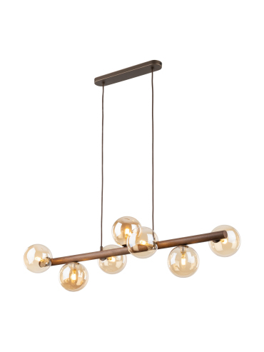Lampa sufitowa ESTERA WOOD 11096