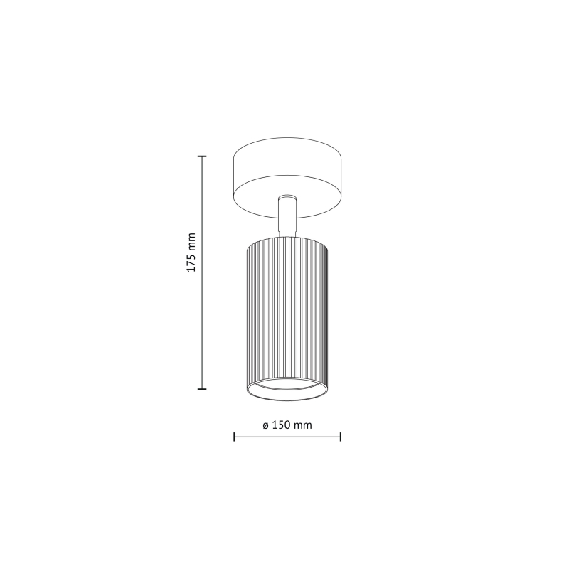 Lampa sufitowa TUNE  16146