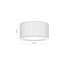 Lampa sufitowa EVE CORTE 11441