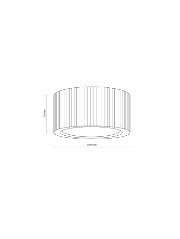 Lampa sufitowa EVE CORTE 11441