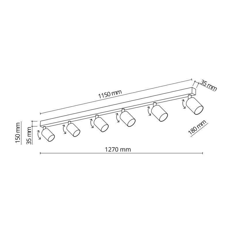 Lampa sufitowa NEX  11369