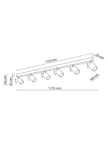 Lampa sufitowa NEX  11370