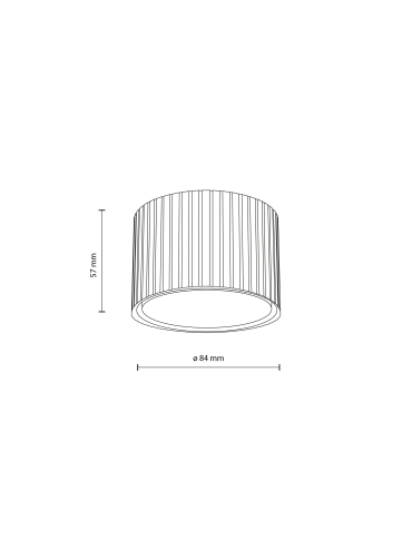Lampa sufitowa FERRO  11657
