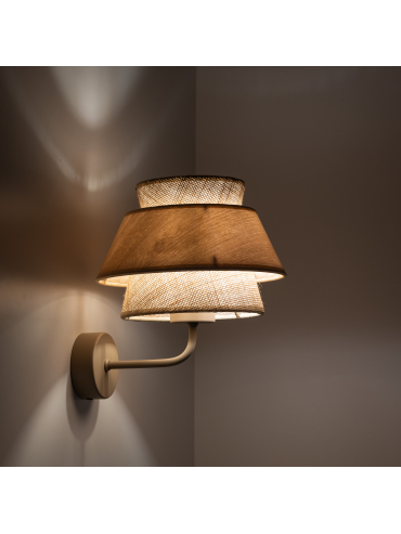 Kinkiet KALUM WOOD 11804