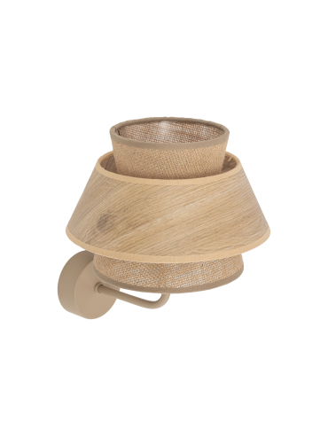Kinkiet KALUM WOOD 11804