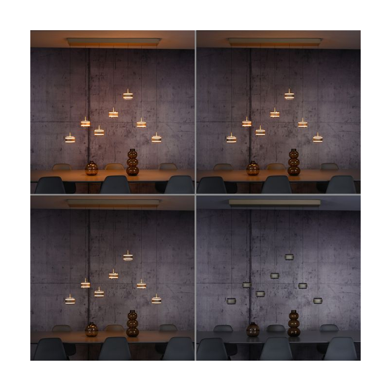Lampa wisząca PURE FALLING RINGS LED CCT PILOT 2505-97