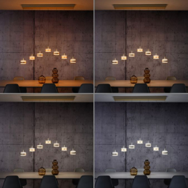 Lampa wisząca PURE FALLING RINGS LED CCT PILOT 2505-97