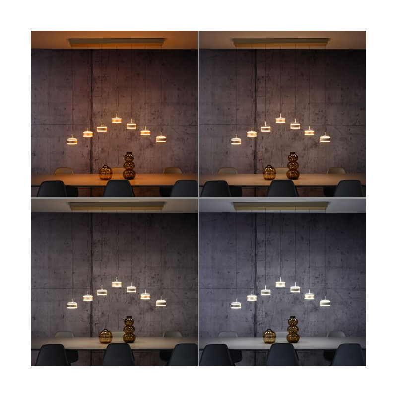 Lampa wisząca PURE FALLING RINGS LED CCT PILOT 2505-97