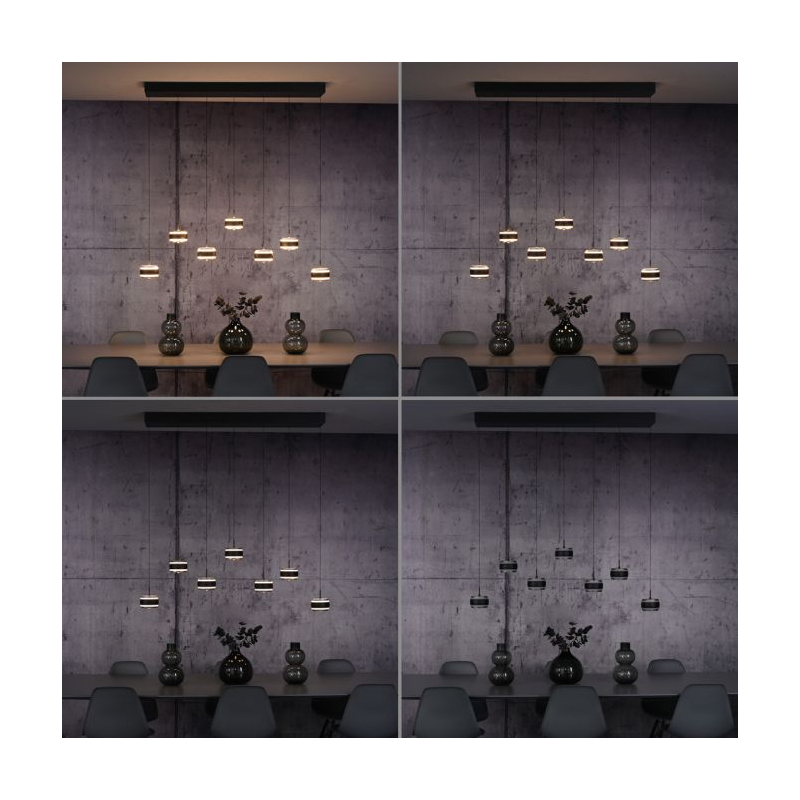 Lampa wisząca PURE FALLING RINGS LED CCT PILOT 2505-18