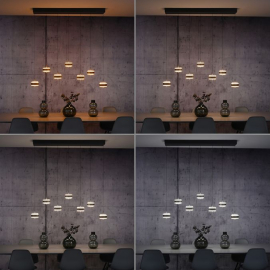 Lampa wisząca PURE FALLING RINGS LED CCT PILOT 2505-18
