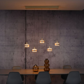 Lampa wisząca PURE FALLING RINGS LED CCT PILOT 2504-97