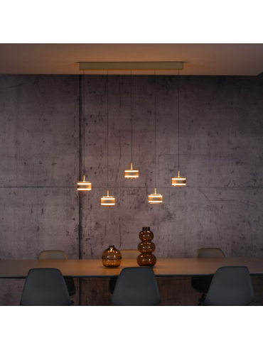 Lampa wisząca PURE FALLING RINGS LED CCT PILOT 2504-97