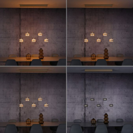 Lampa wisząca PURE FALLING RINGS LED CCT PILOT 2504-97