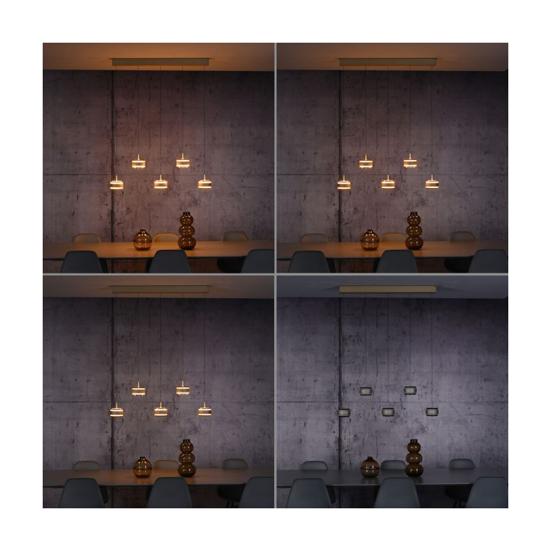 Lampa wisząca PURE FALLING RINGS LED CCT PILOT 2504-97