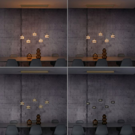 Lampa wisząca PURE FALLING RINGS LED CCT PILOT 2504-97