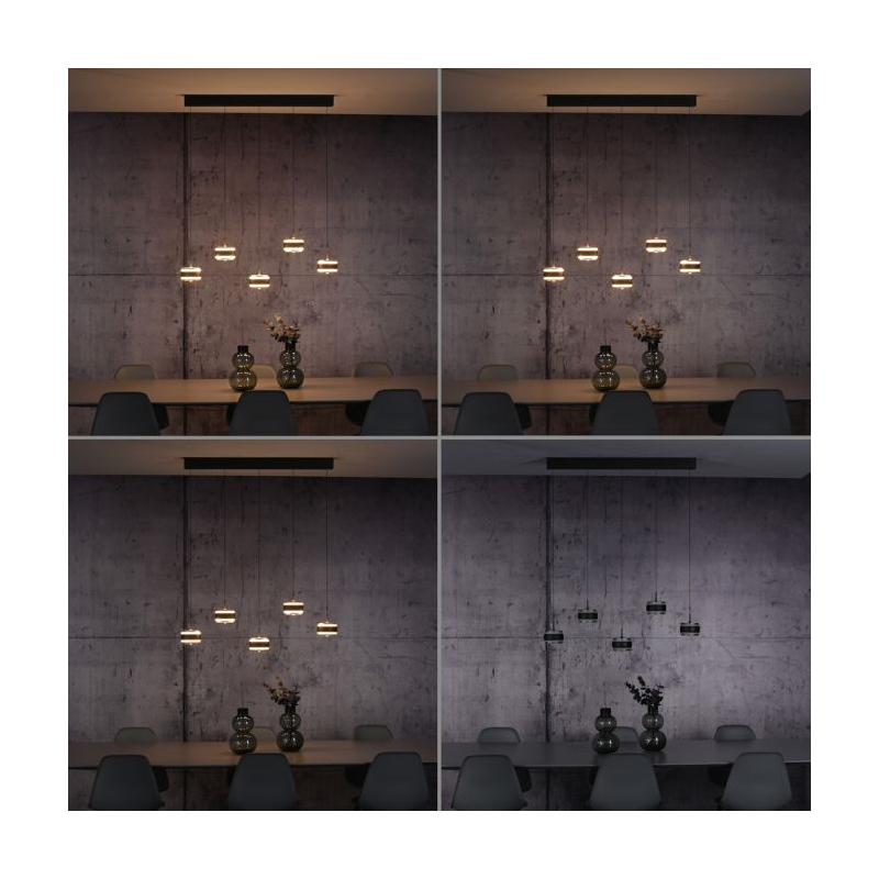 Lampa wisząca PURE FALLING RINGS LED CCT PILOT 2504-18