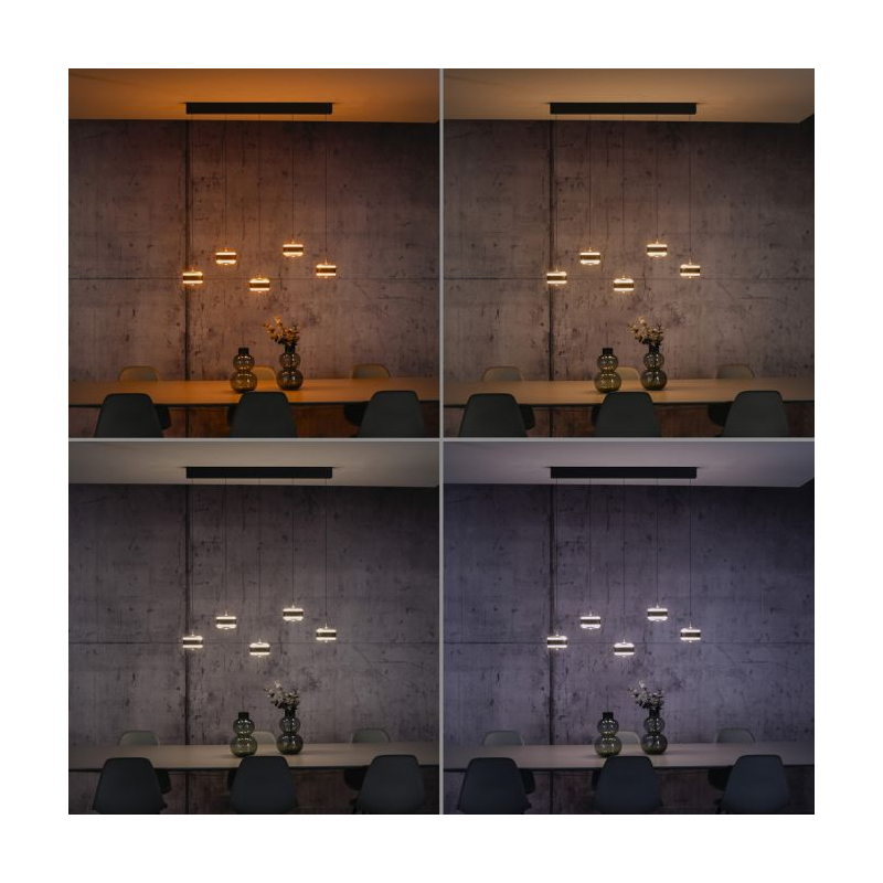Lampa wisząca PURE FALLING RINGS LED CCT PILOT 2504-18