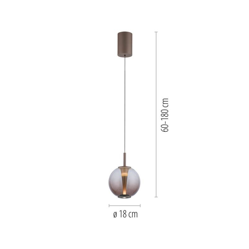 Lampa wisząca INFINITY SINGLE DALI CCT PILOT 2220-97
