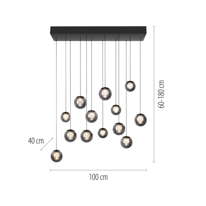 Lampa wisząca PURE POPUP LED CCT PILOT 2590-15
