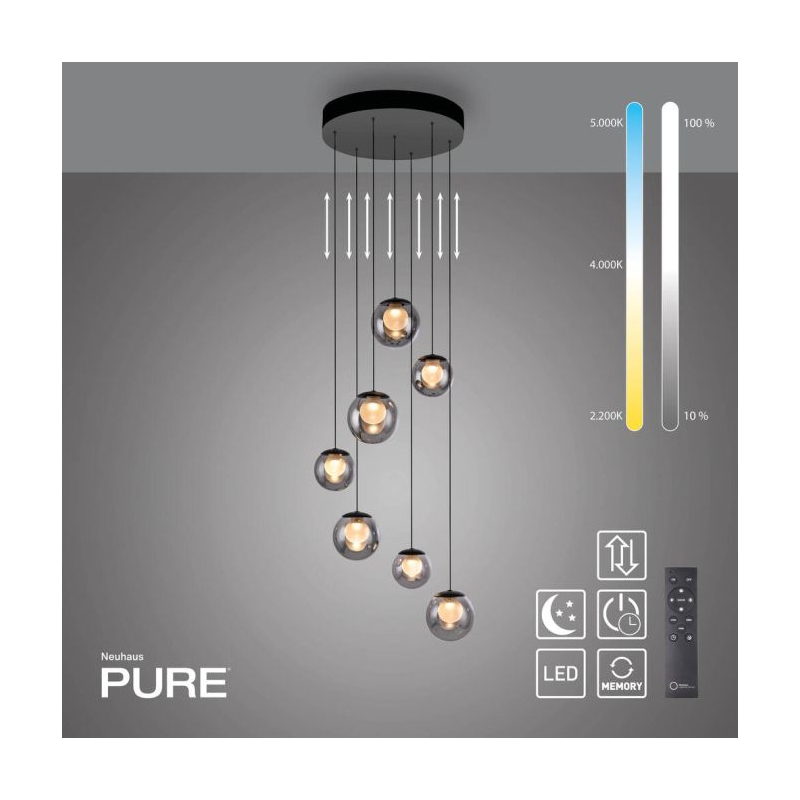 Lampa wisząca PURE POPUP LED CCT PILOT 2587-15