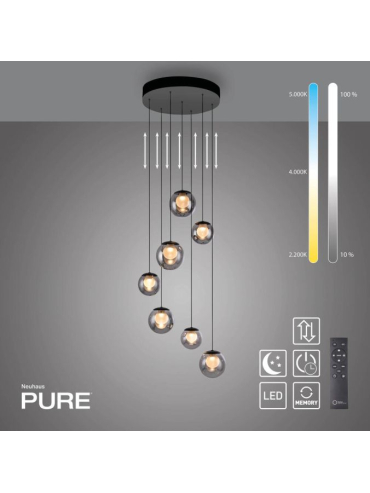 Lampa wisząca PURE POPUP LED CCT PILOT 2587-15