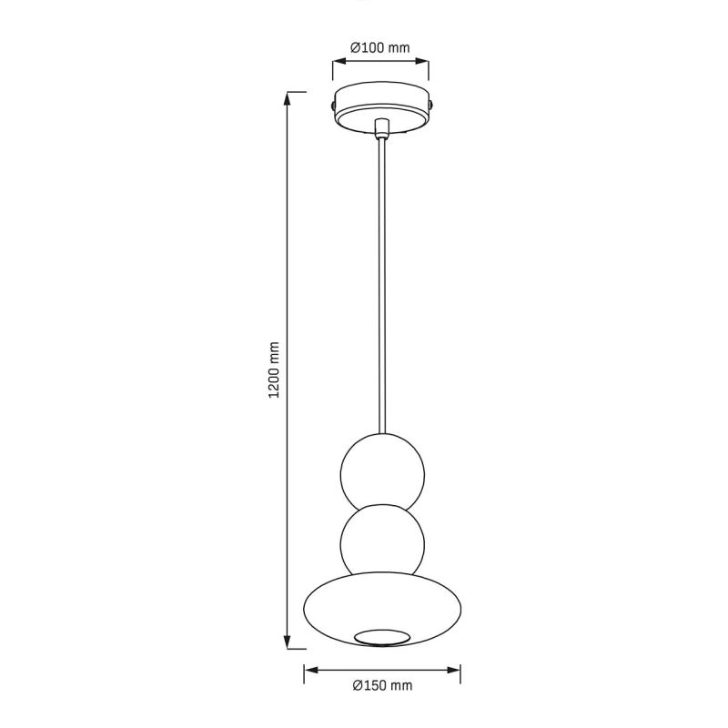 Lampa wisząca MARBLE 344557