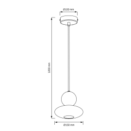 Lampa wisząca MARBLE 344533