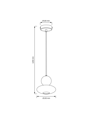Lampa wisząca MARBLE 344533