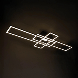 Lampa sufitowa LUMENZ CCT PILOT MS243-BK