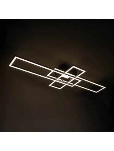 Lampa sufitowa LUMENZ CCT PILOT MS243-BK