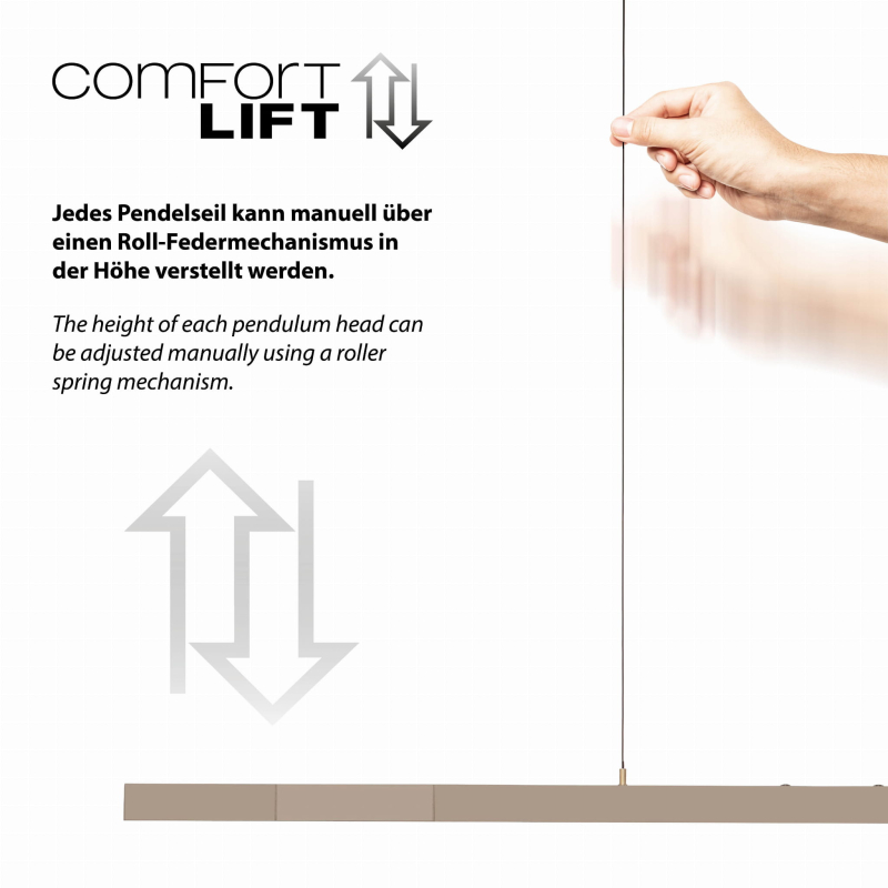 Lampa wisząca ADRIANA COMFORT LIFT LED CCT 2598-97