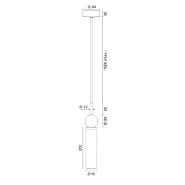 Lampa wisząca Orchid 12003