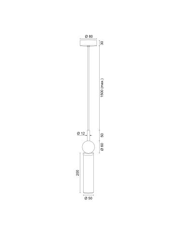 Lampa wisząca Orchid 12003
