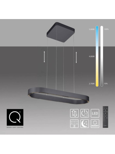 Lampa wisząca Q-STRETTO LED CCT PILOT 2688-18