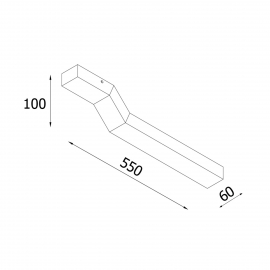 Lampa sufitowa MAFUR C3G/Z3