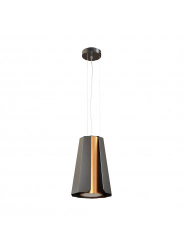 Lampa wisząca ALAMAK 1389AW1/962/116 czarny