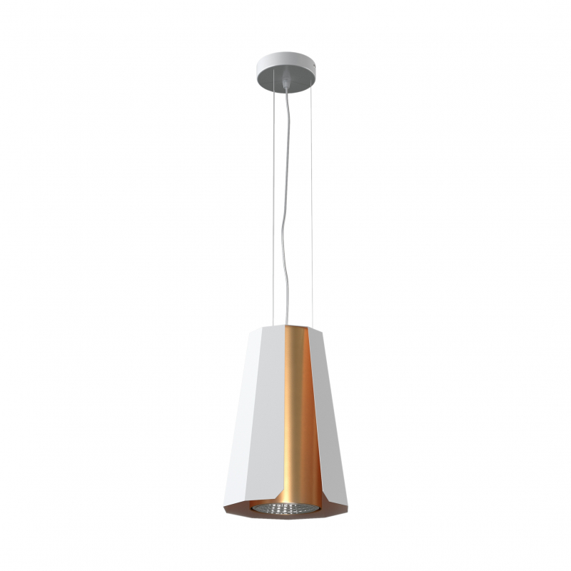 Lampa wisząca ALAMAK 1389AW1/962/117 biała