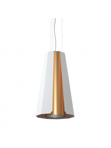 Lampa wisząca ALAMAK 1389BW1/962/117 biała