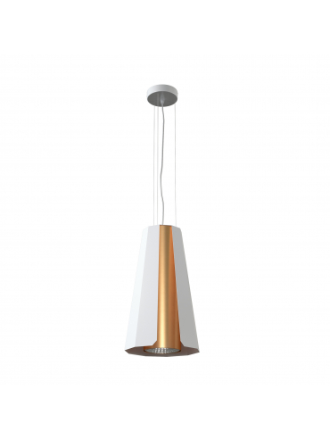 Lampa wisząca ALAMAK 1389BW1/962/117 biała