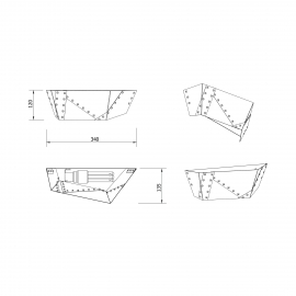 Kinkiet HAYATE 1262B1401