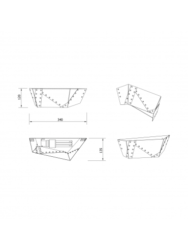 Kinkiet HAYATE 1262B1401