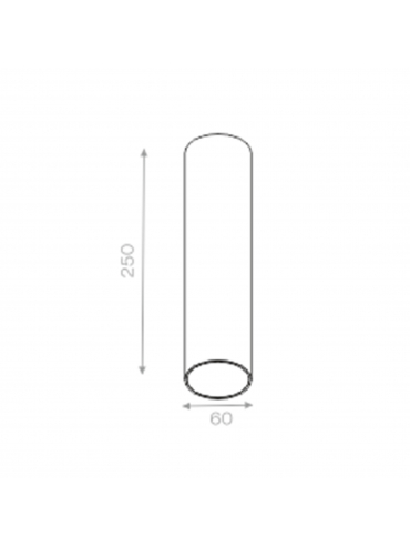 Spot  PET 25 Phase-Control natynkowy biały struktura 46411-0000-U8-PH-13