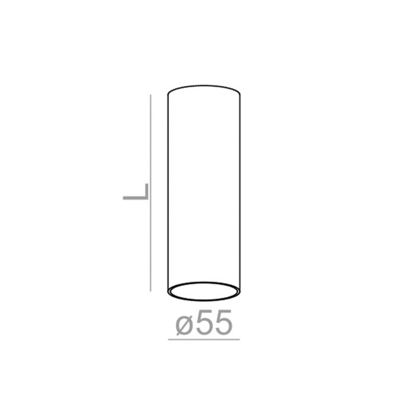 Spot  PET 9 Phase-Control natynkowy czarny struktura 42311-0000-U8-PH-12
