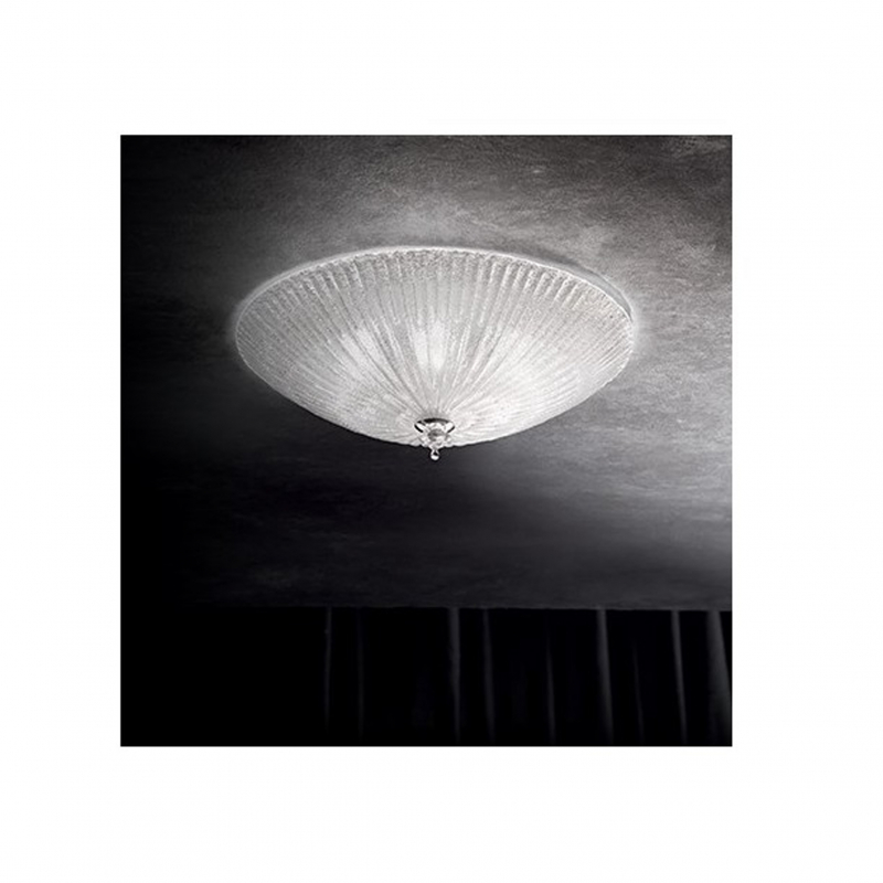 Lampa sufitowa SHELL PL4 TRASPARENTE
