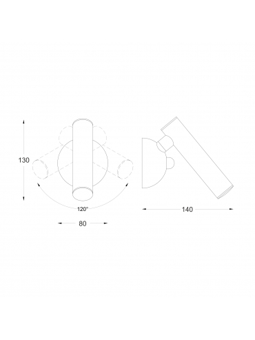 Kinkiet LOYA W0461-01A-S8S8