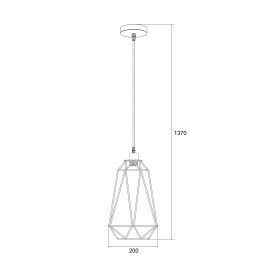 Lampa wisząca TORCH HP1423A-20-BL