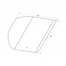 Kinkiet LUXE WL AWG9-048