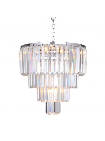 Lampa wisząca AMEDEO 17106/4+1-CHR