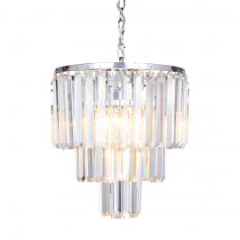 Lampa wisząca AMEDEO 17106/3+1-CHR
