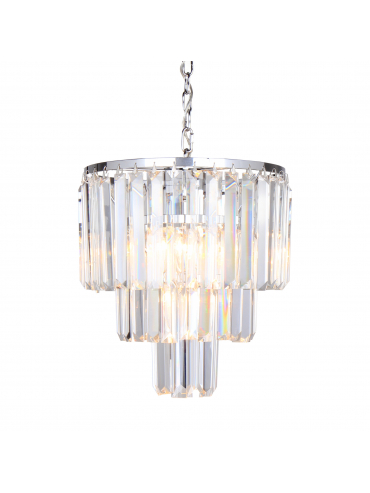 Lampa wisząca AMEDEO 17106/3+1-CHR